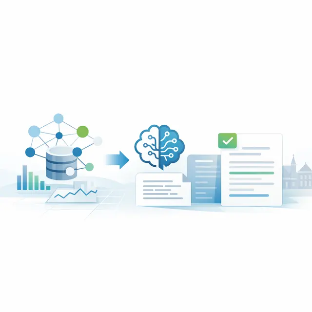 Gegenereerde afbeelding voor SPARQL + OpenAI: een praktische route naar betere datasetbeschrijvingen